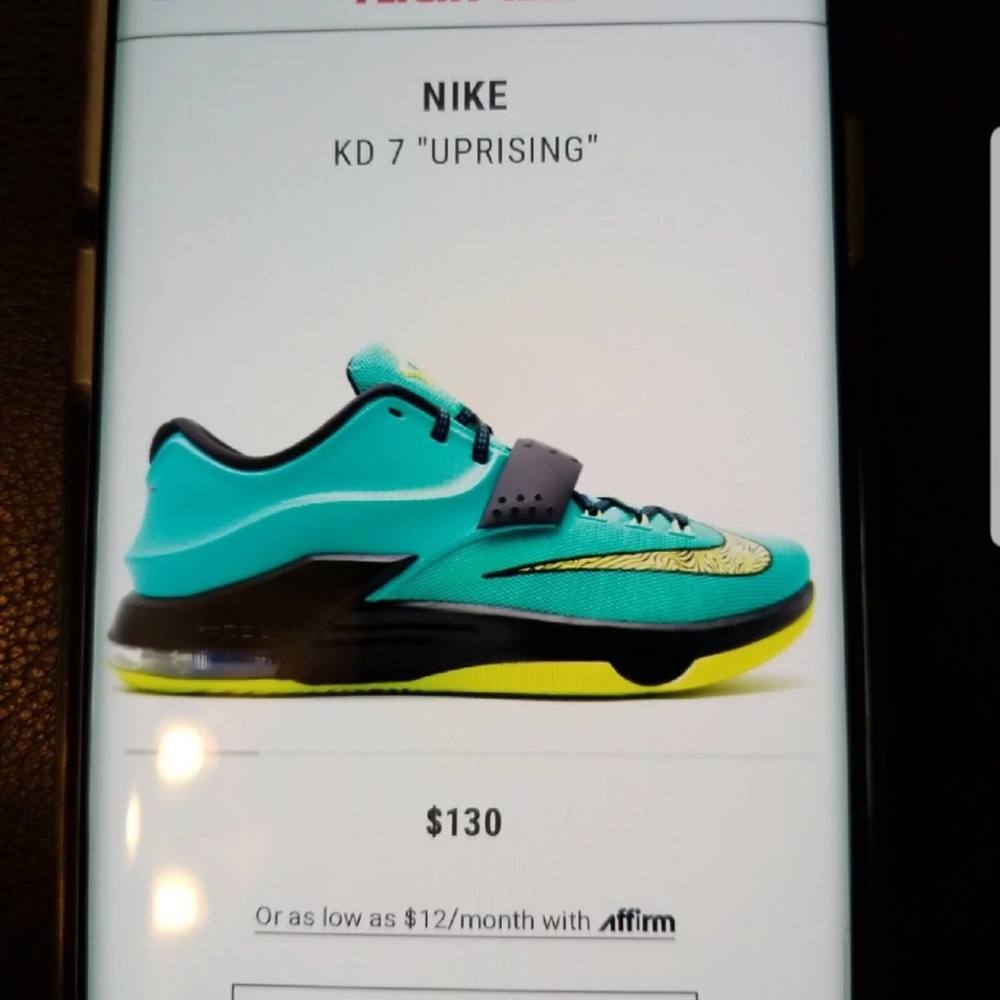 X--SOLD-X  Nike KD 7 “Uprising” Brand New w/o box! - Picture 8 of 8